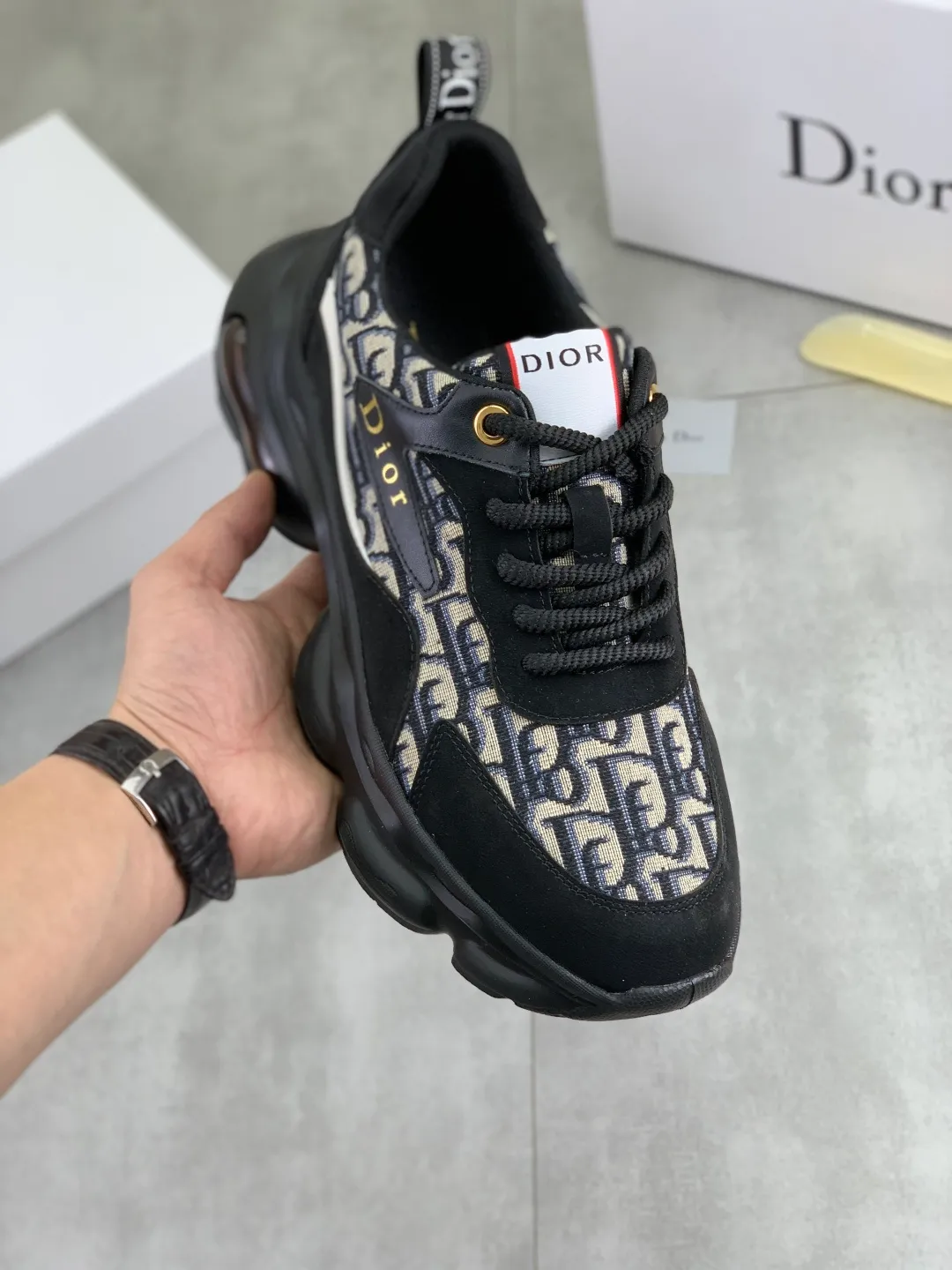 Men's Men's Shoes 💰P440 💰[New Style]🆘[Dior] 2025 Dior Original Lace-up Low-top Men's Shoes Classic casual shoes 🔥This model is the official classic model, with high quality and made by famous original designers. It is made of high-quality cowhide with original materials➕comfortable and breathable mesh lining➕pigskin insole. The perfect last shape and generous and fashionable design have attracted many consumers and are suitable for drivers to drive🚗. What you want is the highest quality in the market. Color: 2️⃣Color Code number: 38--44 (45 customized)